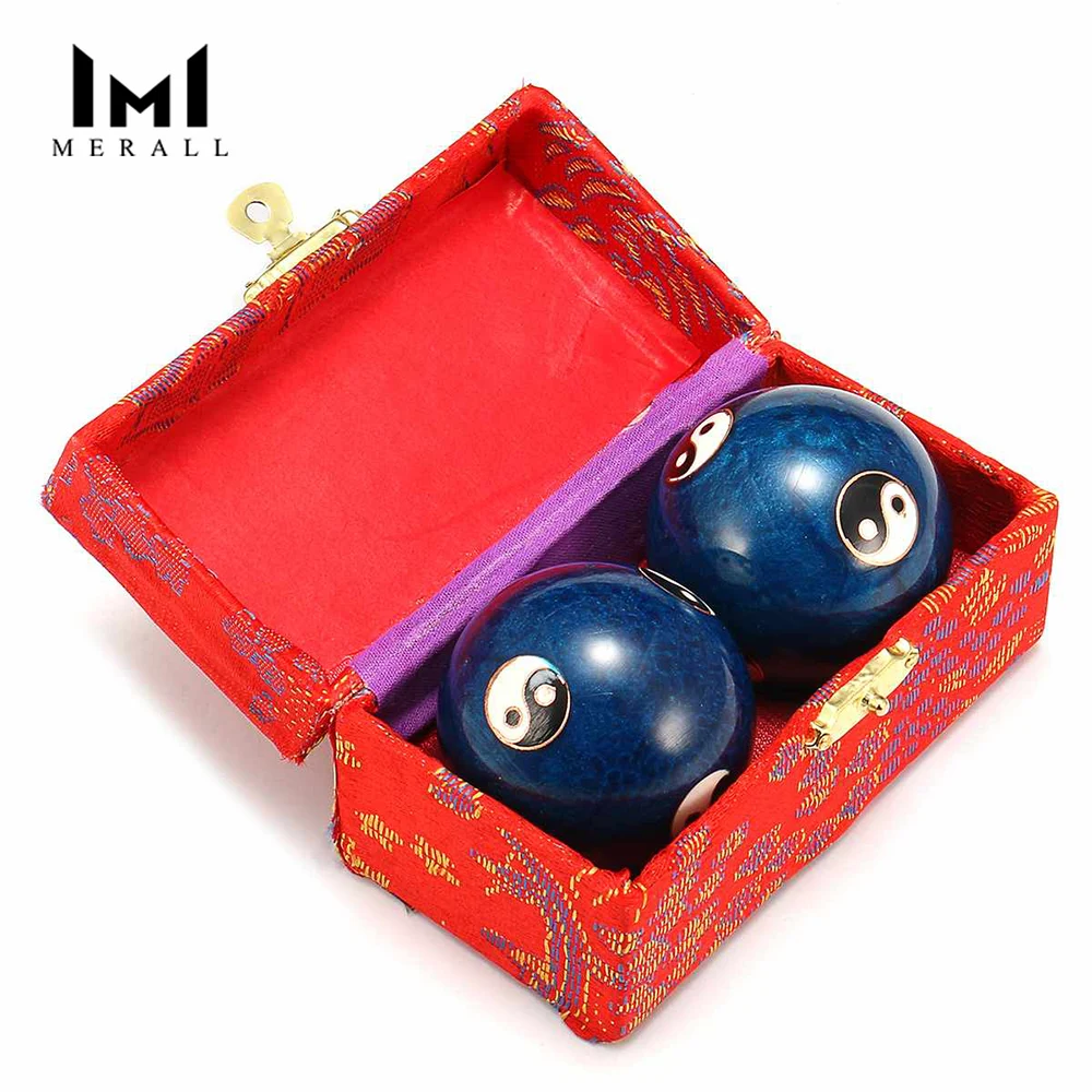 Китайская перегородчатая эмаль массаж рук здоровья упражнения стресс баодинг