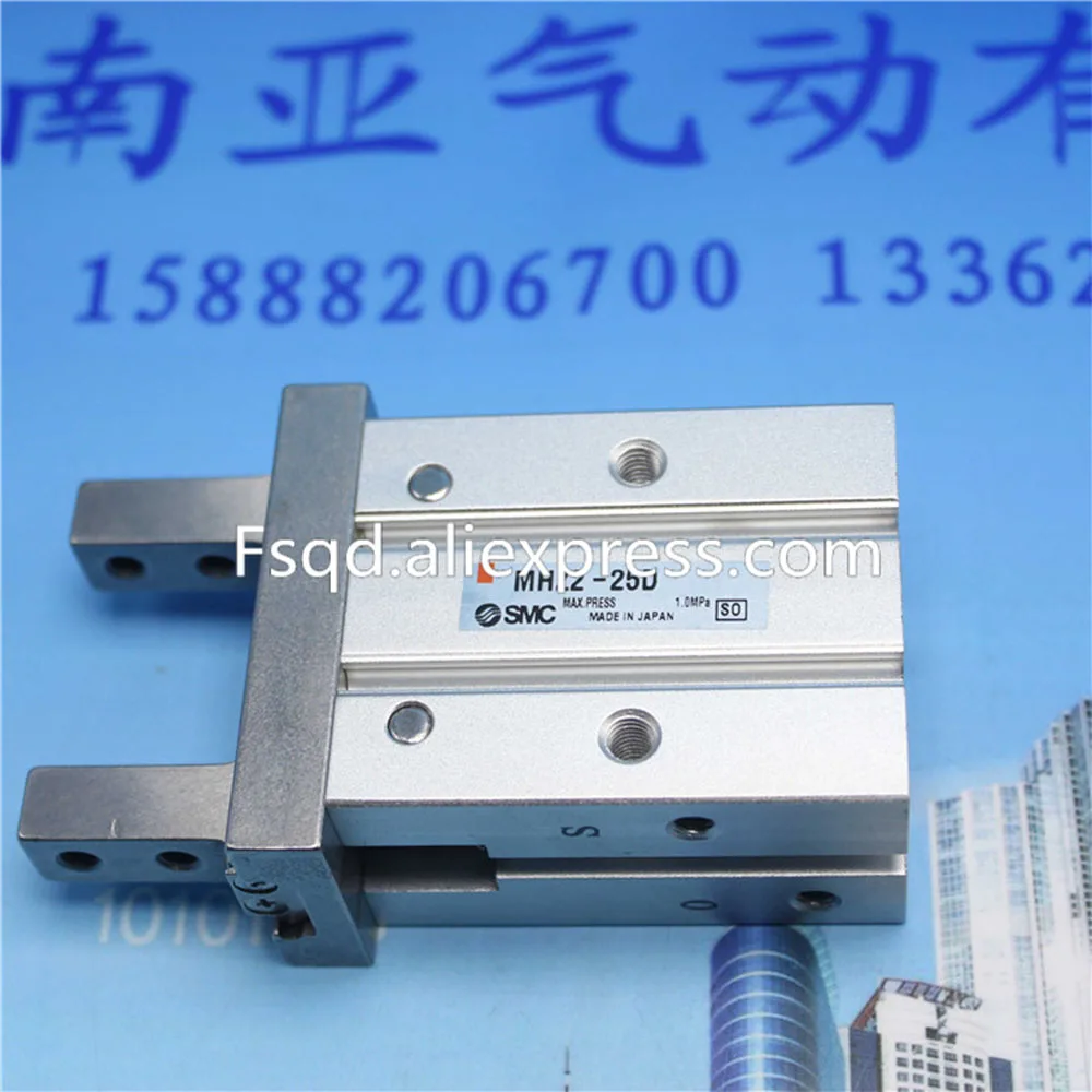 Стандартный цилиндрический параллельный пневматический захват | Обустройство