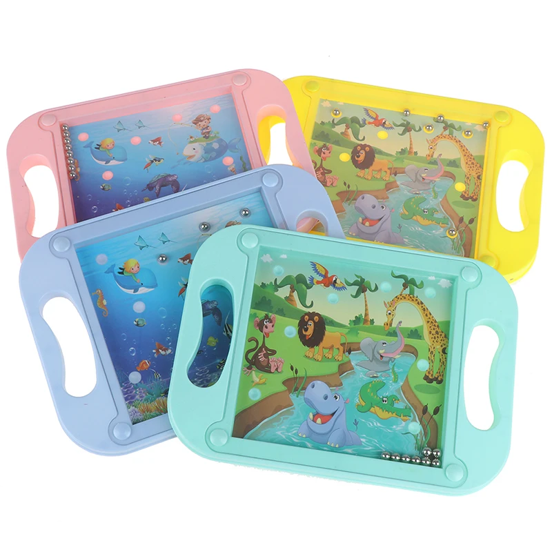 

Child 3D Educational Toy Baby Montessori Balance Ball Maze Board Puzzle Montessori Maze Balance Game Popular Gift For Toddlers