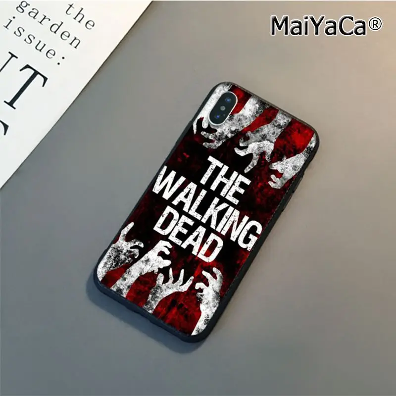 Чехол для телефона MaiYaCa для iphone 11 pro X se 5S 6s 6s plus 7 plus чехол walking dead hero для iphone 11 pro 8 8plus XR XS MAX