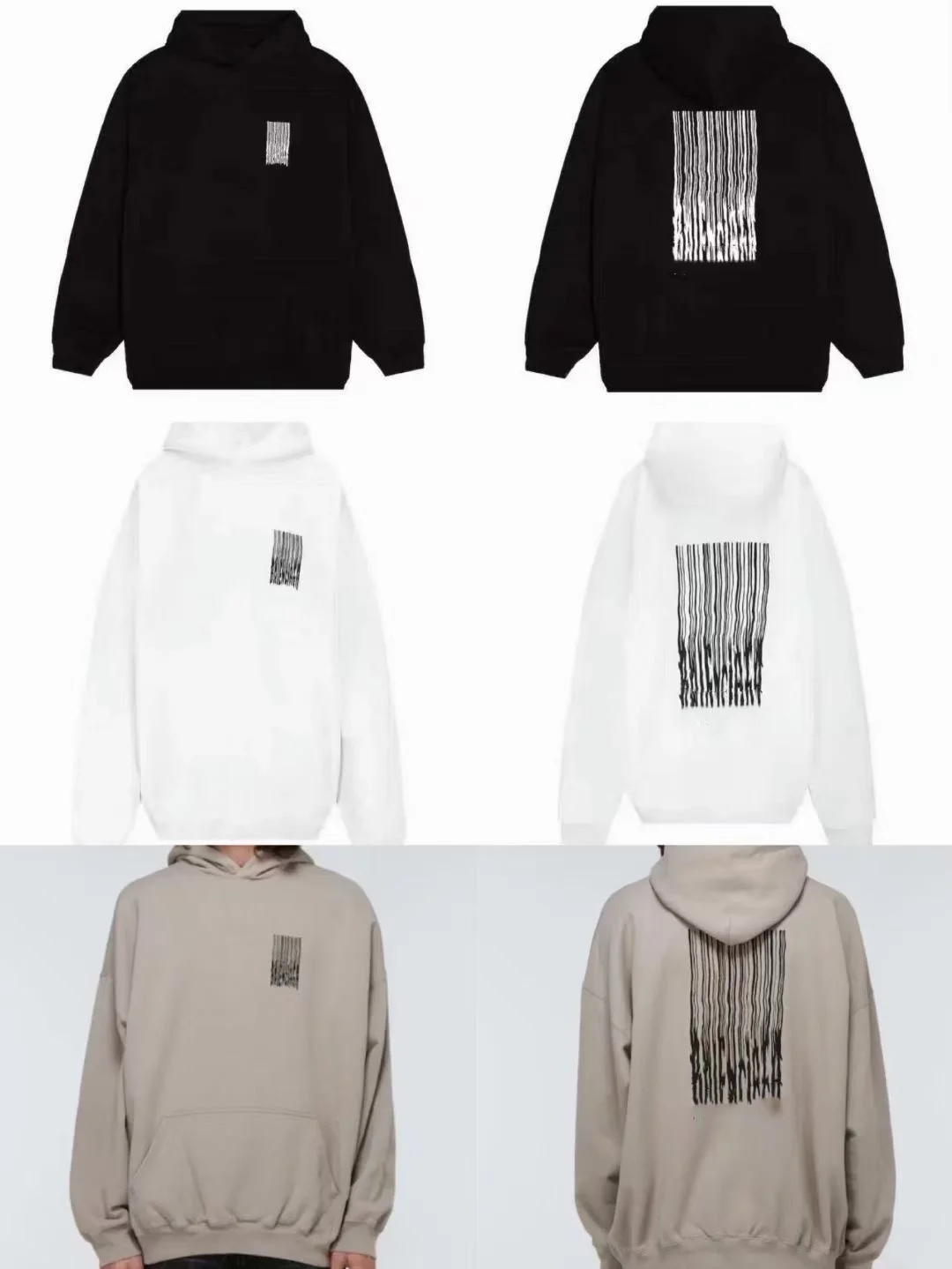 

Толстовка мужская оверсайз в стиле хип-хоп, 2022