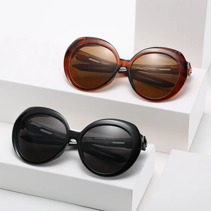 Круглые Солнцезащитные очки женские дизайнерские брендовые солнцезащитные