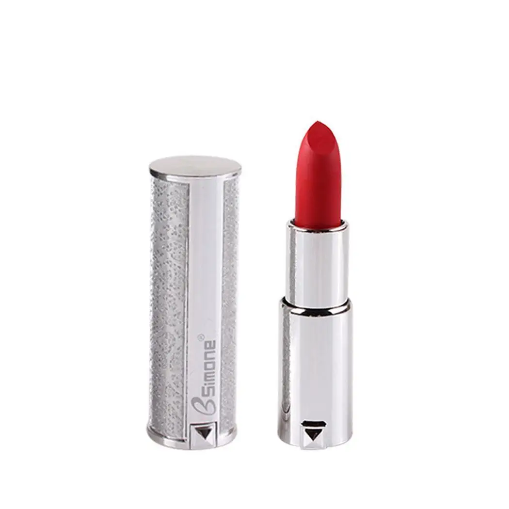 Помада матовая Водонепроницаемая стойкая помада для губ красная 8 цветов