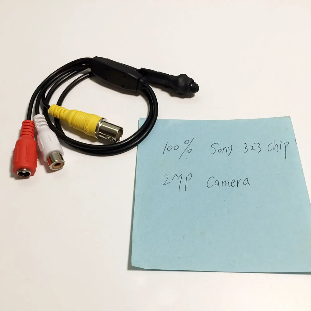 Pаспродажа Мини 1080 МП AHD маленький конусный объектив с чипом Sony IMX323 HD 4 в 1 P камера AHD TVI/CVI ночное видение с микрофоном камера S