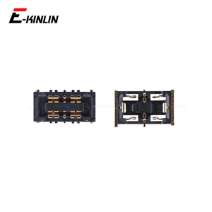 2 шт. разъем для аккумулятора контактный держатель для XiaoMi Mi 5X A1 A2 6X Redmi 5 Plus 6 6A Note 4 4X Pro 5 5A 7 Pro на материнской плате