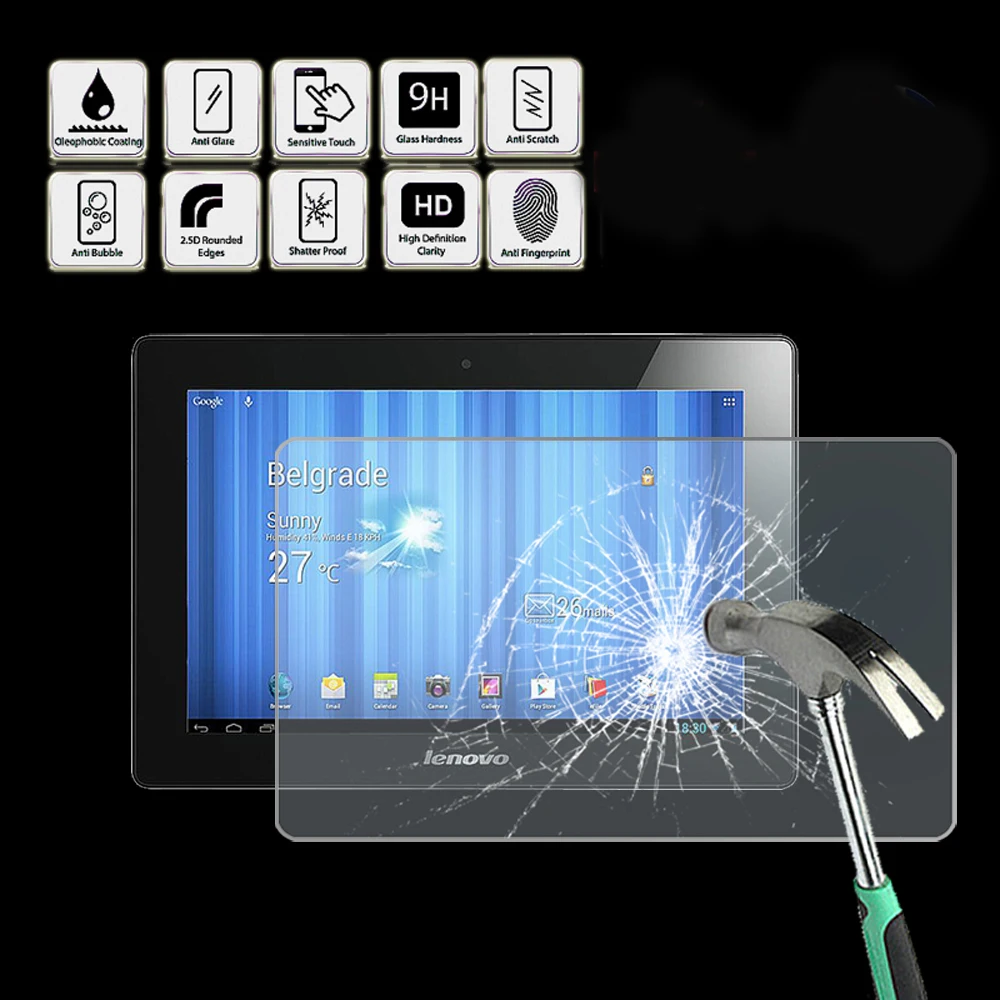 

Для Lenovo Ideatab S6000 10,1 "-защитная пленка для экрана планшета из закаленного стекла HD качество Защитная пленка для экрана