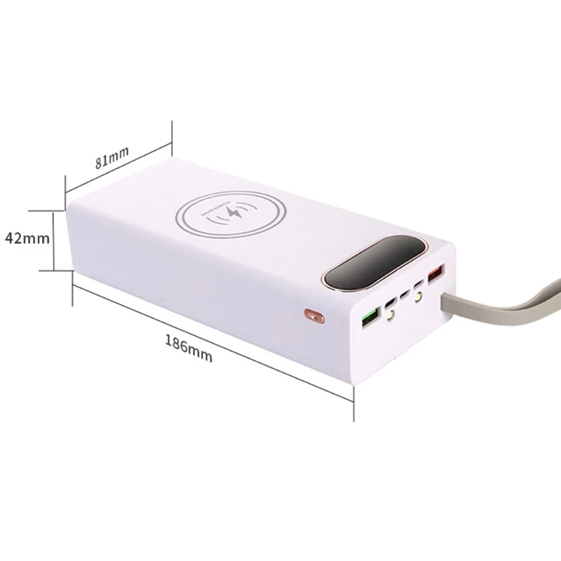 18650 Batteries Standard Container Detachable Power Bank Holder Case 16 Slot DIY Tools |