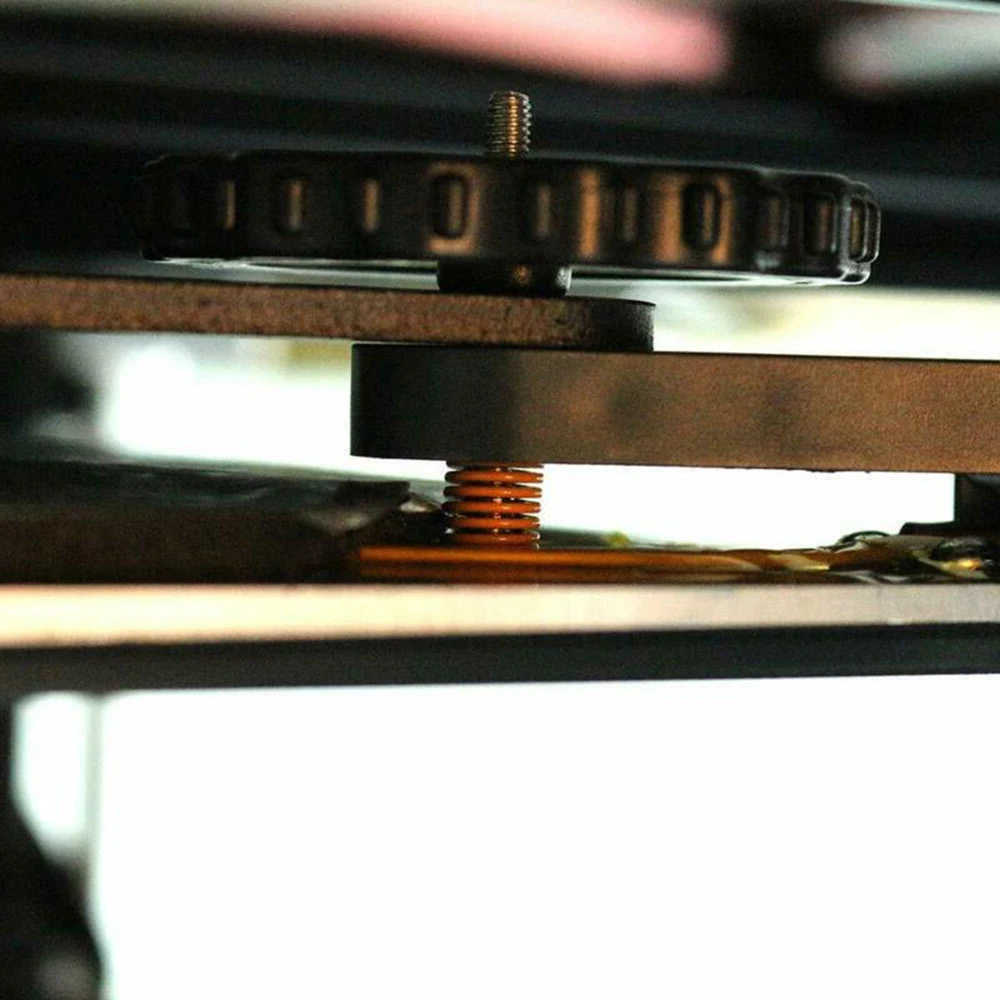 Желтая спиральная плоская Тепловая Пружина сжатия для Ender 3/5 CR-10 светильник