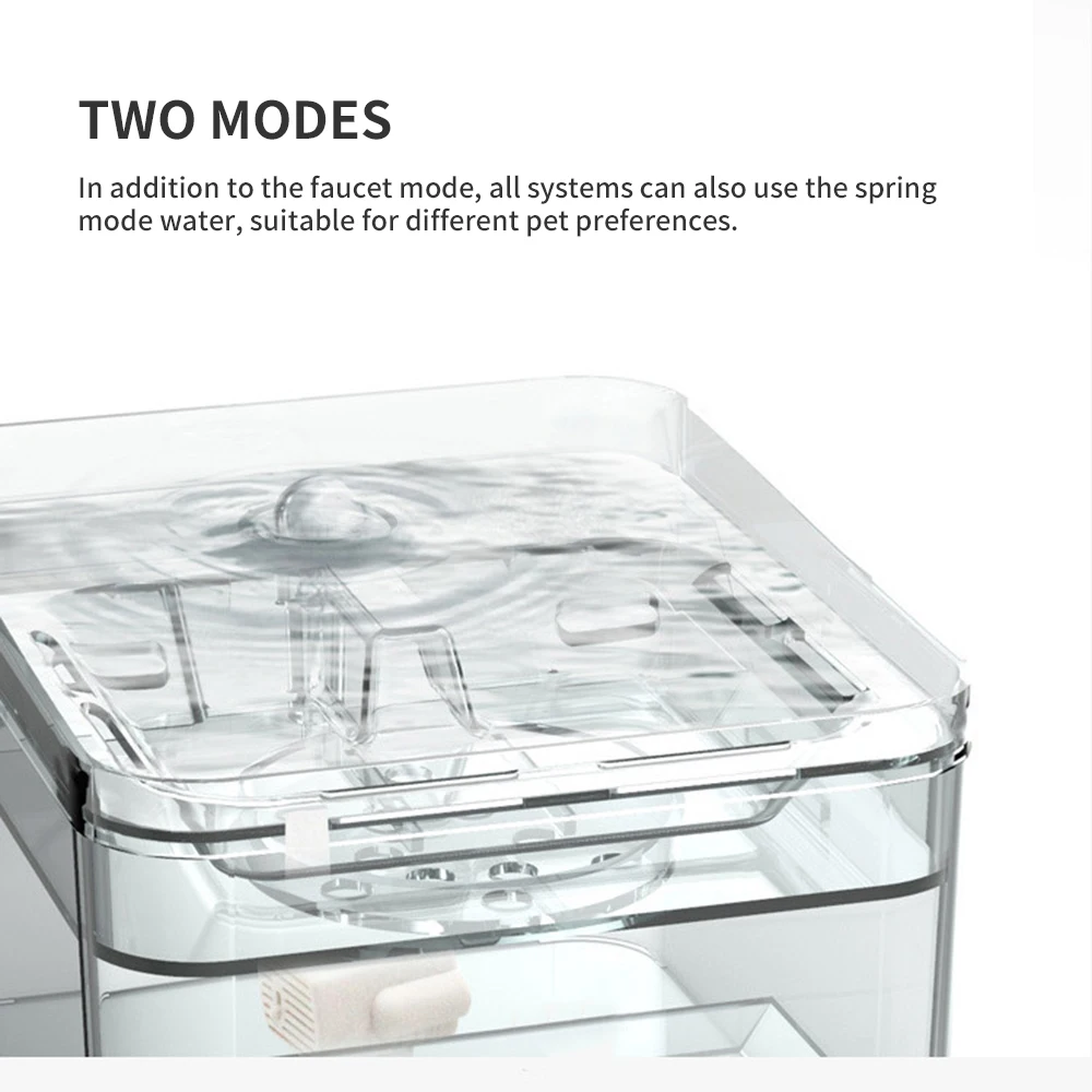 Умная подача воды для домашних животных бесшумная поилка собак и кошек