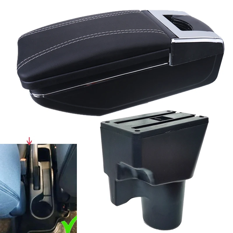 

Armrest Box For Kia Picanto/Picanto 3X-Line Interior Retrofit Parts Storage Simple Installation USB No Punching Car Accessories
