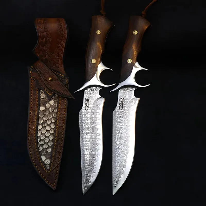 Импортная ковка ремень из дамасской стали стальной сердечник VG10 твердость 60 61hrc 85