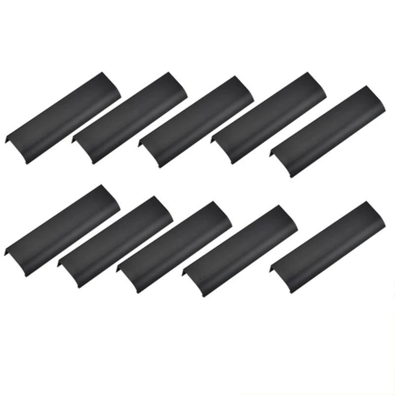 10 шт. Невидимый Шкаф Тянет из алюминиевого сплава кухонный шкаф ручки ящика