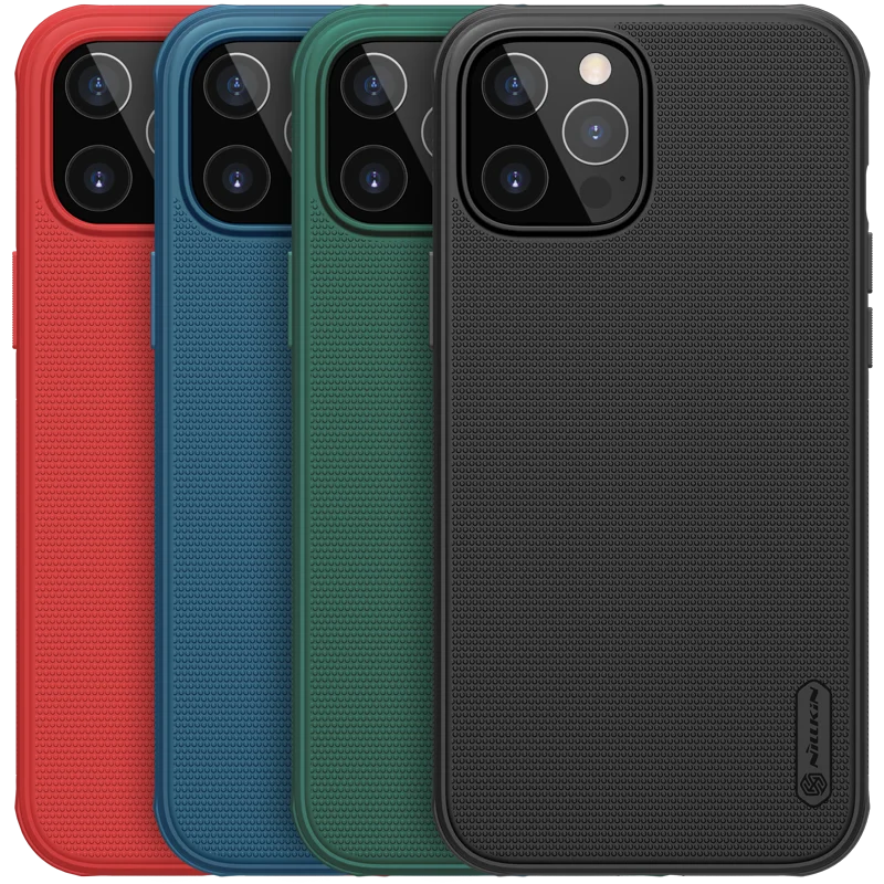 

For iphone 12 Cover iphone 12 mini Funda case NILLKIN Super Frosted Shield PC Hard Back case For iphone 12 pro max casing