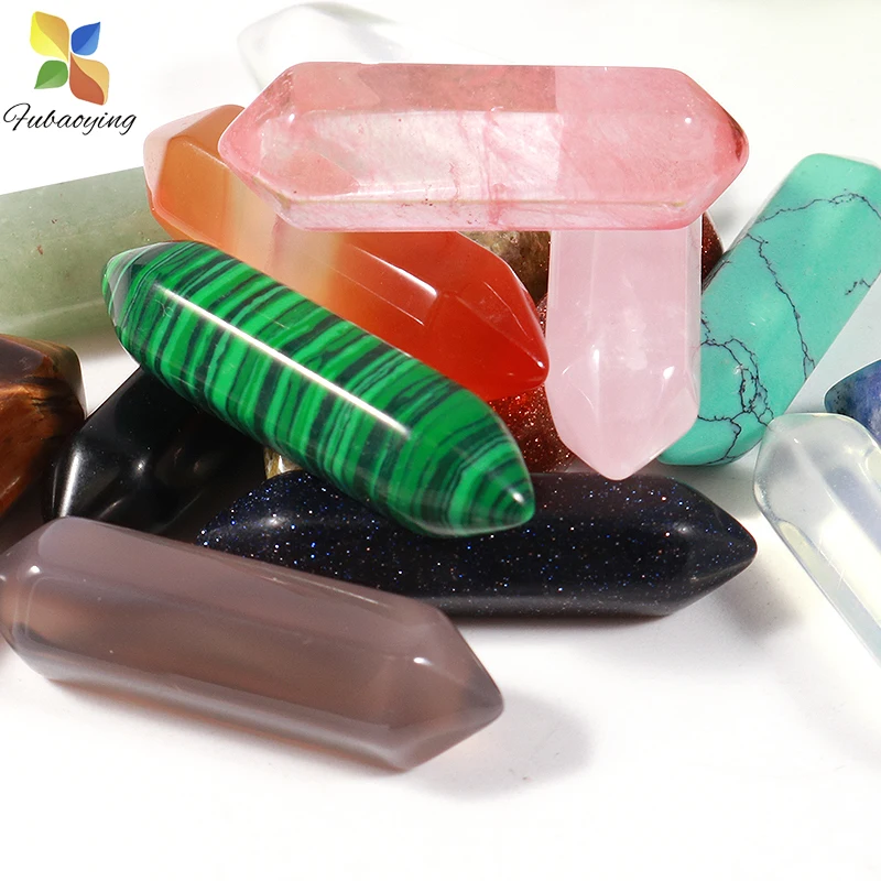 25 шт./лот модные натуральные камни шестиугольные кварцевые бусины 31 мм опаловые