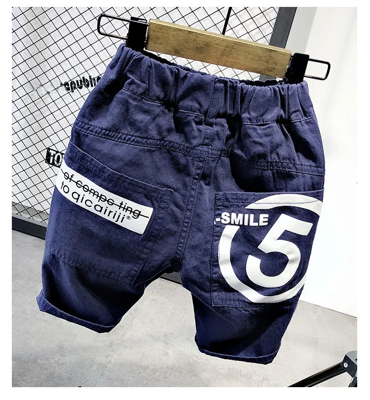 

New Children's shorts Summer Cotton Shorts for Boy Sport Short Boy Children Casual Letter Print Short Pants Kids Bottom Trousers
