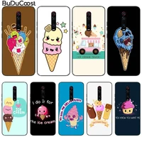 chenel cute shiny ice cream custom soft luxury phone case for xiaomi redmi8 4x 6a 9 8a redmi 5 5plus note7 8pro 7a 6a 9 9pro