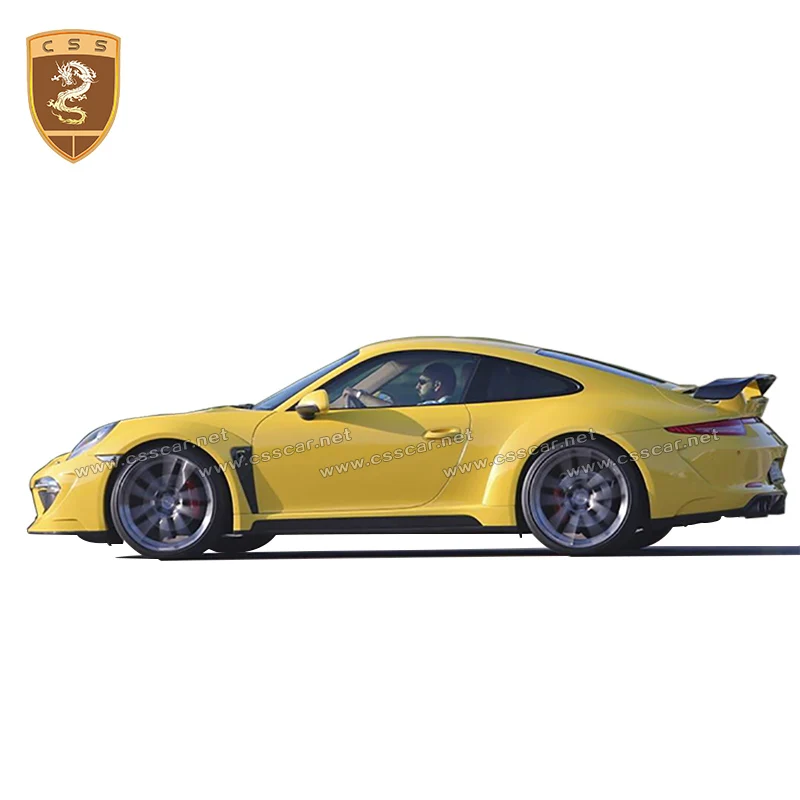 14-16 для Porsch 911 991 FRP комплекты кузова заднее крыло передний задний бампер губа