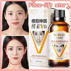 30 мл Создайте v-образный фермент для похудения лица, масло для лифтинга лица, эфирное масло для удаления двойного подбородка, жира, кожи