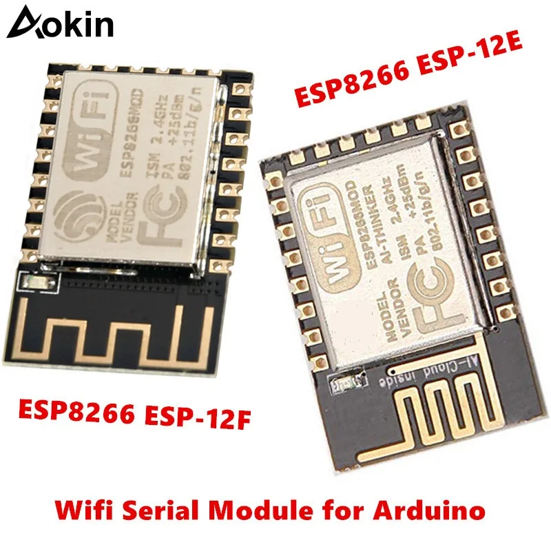 

ESP8266 ESP-12E ESP12E ESP12F ESP-12F Wifi Serial Module Board for Arduino Wireless Transceiver Remote Port Network Development