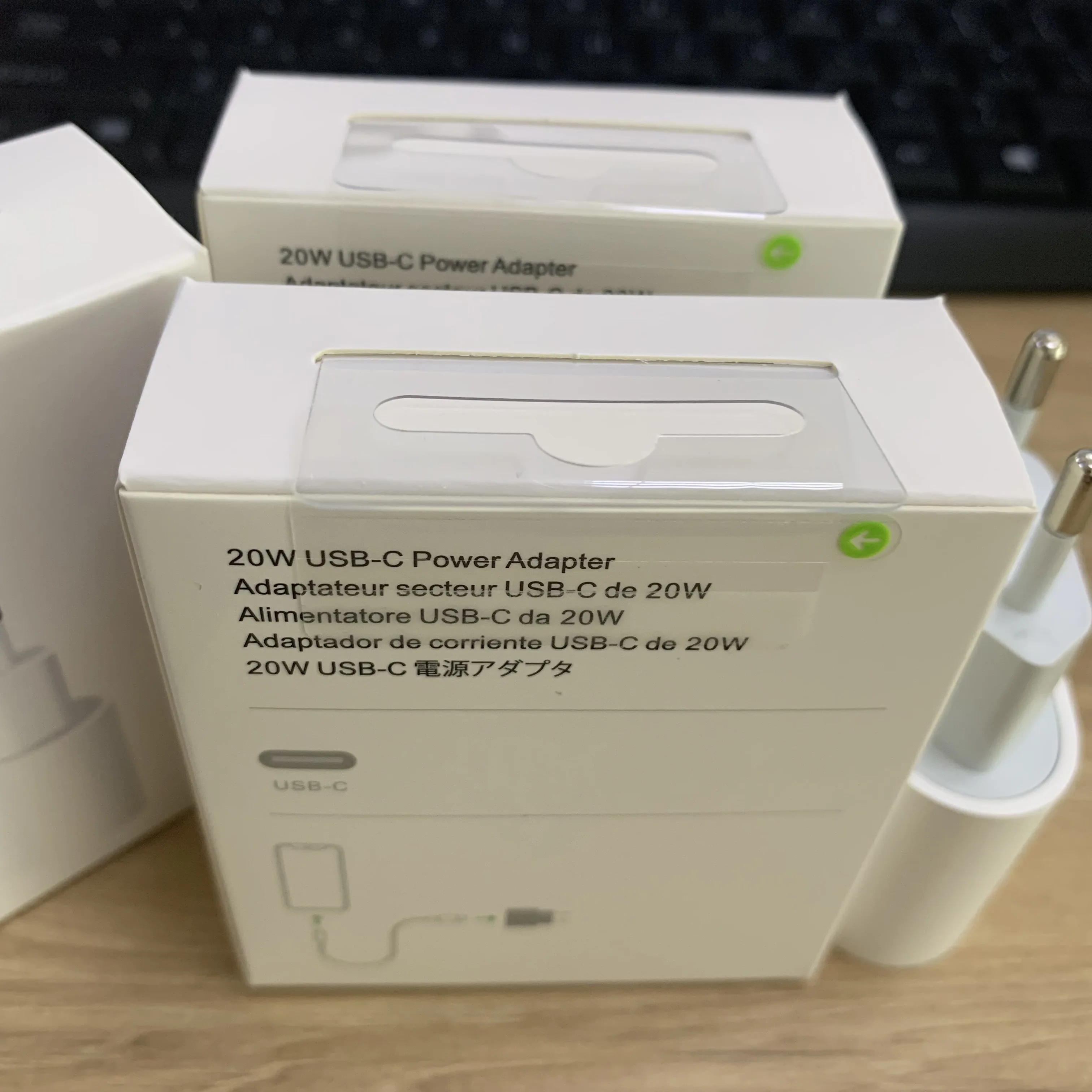 

20Pcs/20W OEM Fast Charging PD Charger A2305 A2347 9V 2.22A For iPhone13 Pro Max 12 11 Genuine USB Type C Travel Power Adapter
