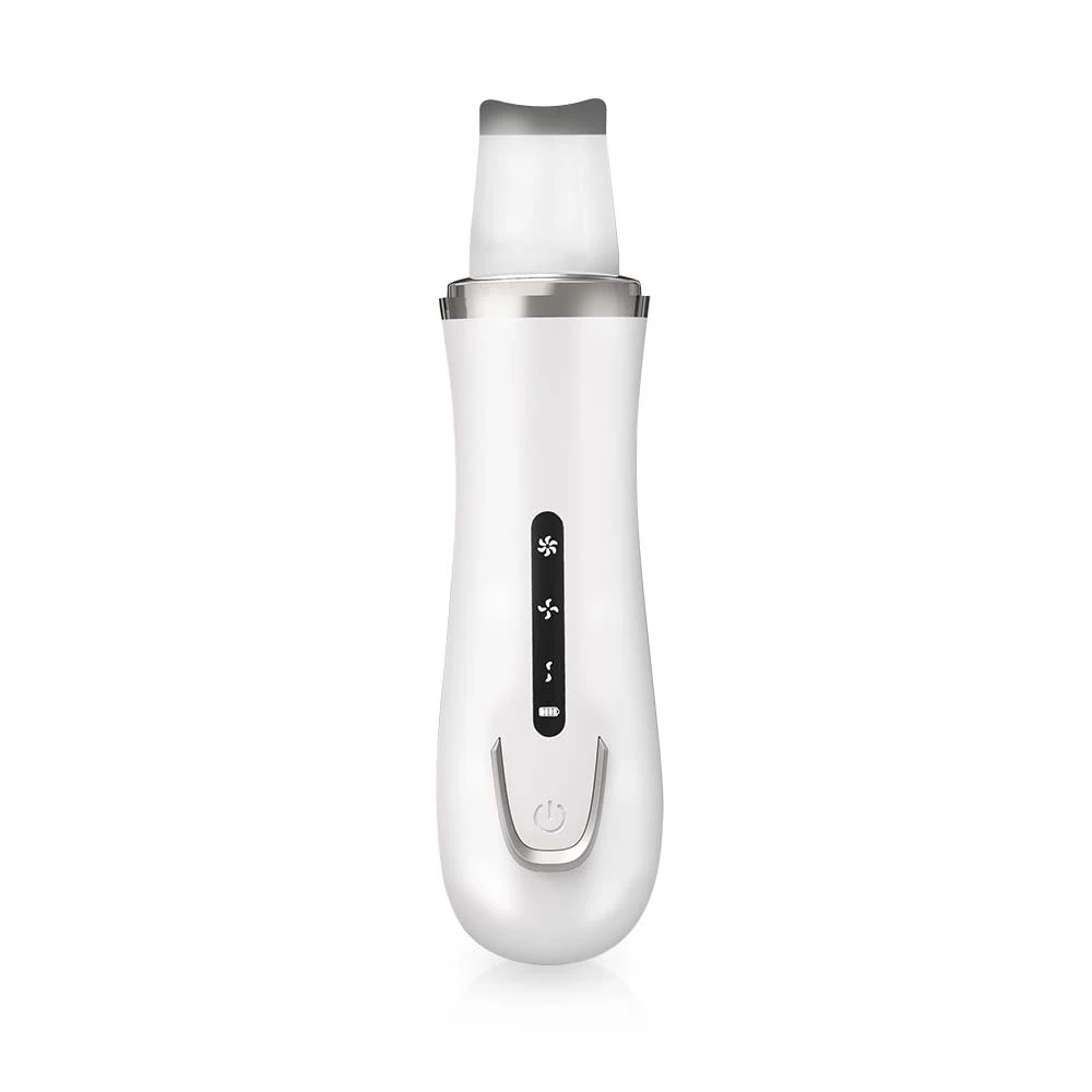 Skin Scrubber Facial Skin Scrubber Blackhead Remover Ultrasonic Face Deep Pore Acne Cleaner Spatula Face Lifting Whitening Massager Skin Care - Цвет: Skin Scrubber