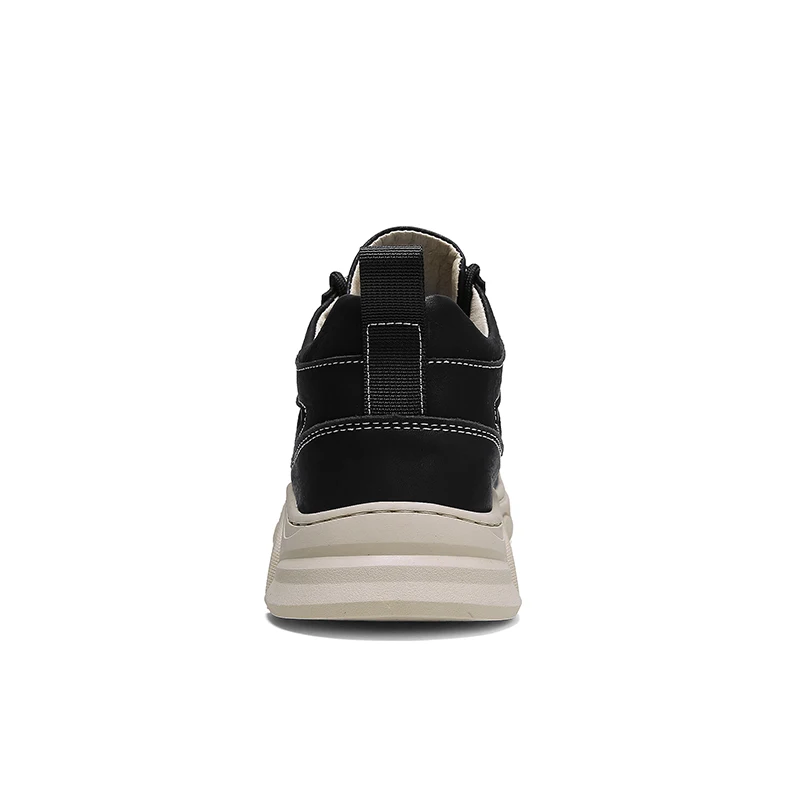 Harga Sepatu Kulit Hitam Alas Kaki Pria Kasual Populer Untuk Pria Sepatu Kasual Remaja Pria Yang Sulit Dipakai Sneakers Pria Desainer