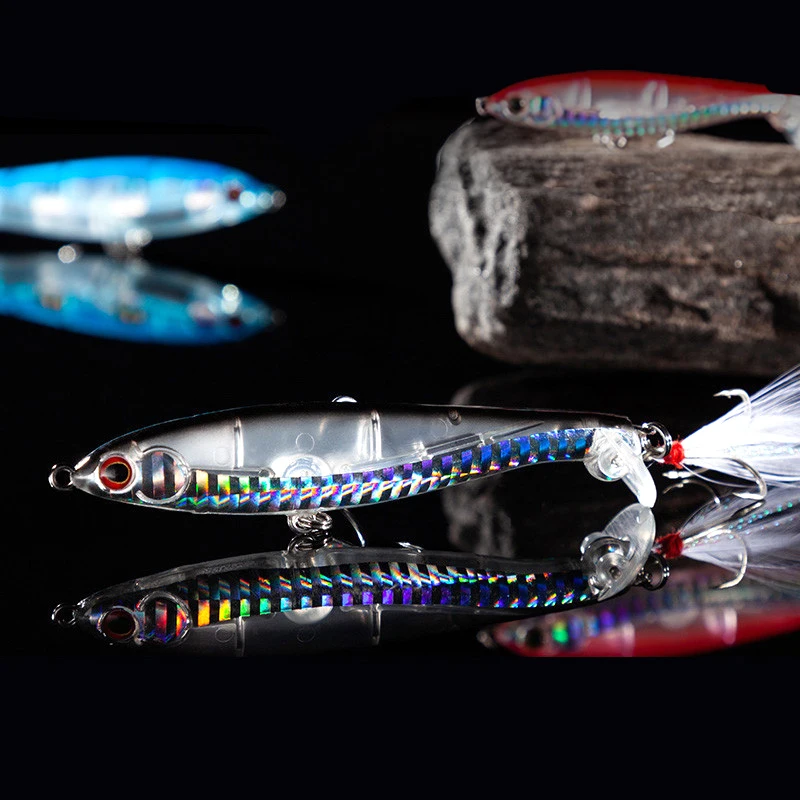 

9 см, 12,5 г, перьевая рыболовная перегородка, приманка в виде гольяна, искусственная жесткая приманка, искусственная приманка для окуня, форел...