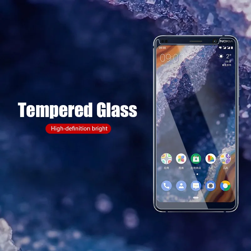 1/2/3 шт закаленное стекло для Nokia C5 Endi X71 X X2 XL HD Защита экрана Lumia 520 530 535 630 635 640 950