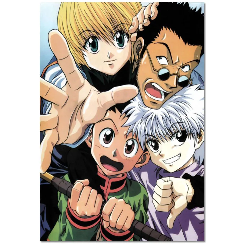 

Hunter x Hunter Canvas Poster Wall Decals Art Canvas Fabric Cloth Poster Custom Home Decor 30X45cm 2020.6.15