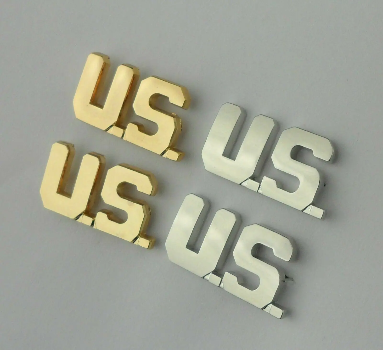 2 пары значок для воротника из армии США | Спорт и развлечения