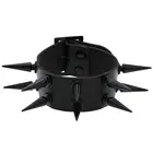 KMVEXO панк готический преувеличенный куспидальный шип браслеты с заклепками мужчин 2020 Мода PU Кожаный браслет и браслеты на запястье для женщин и девушек