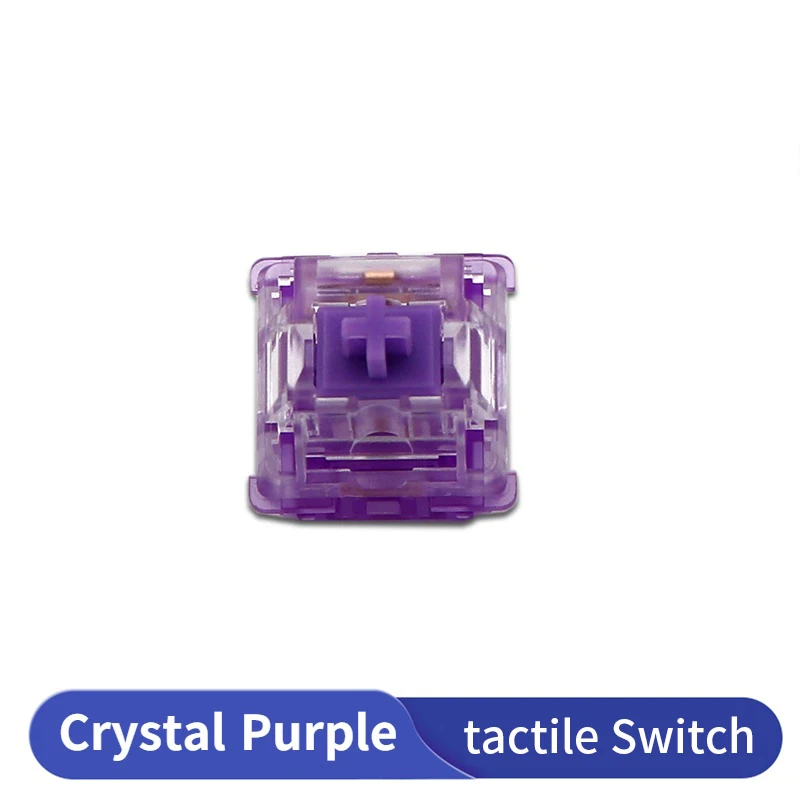 Переключатели Keypro Everglide 5 контактный кристально фиолетовый переключатель для