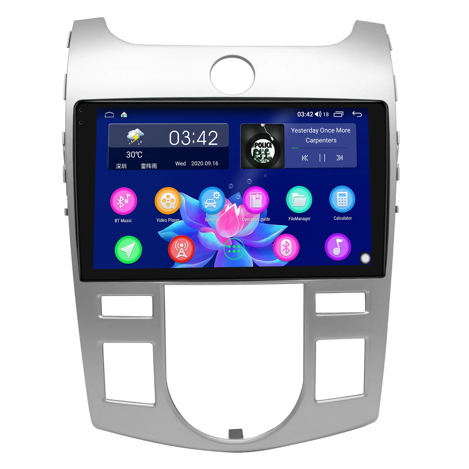 구매 9 인치 애프터 마켓 안드로이드 자동차 라디오 스테레오 시스템, 무선 카플레이 멀티미디어 헤드 유닛, 기아 세라토 포르테 TD 2009-2013 용