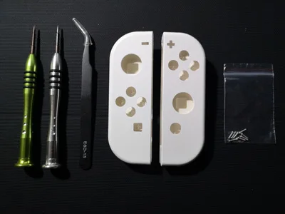 White Case Для nintendo Switch NS NX Joy-Con контроллер DIY пользовательский сменный корпус Joy Cons белый чехол для nintendo Switch Joycon - Цвет: White Case