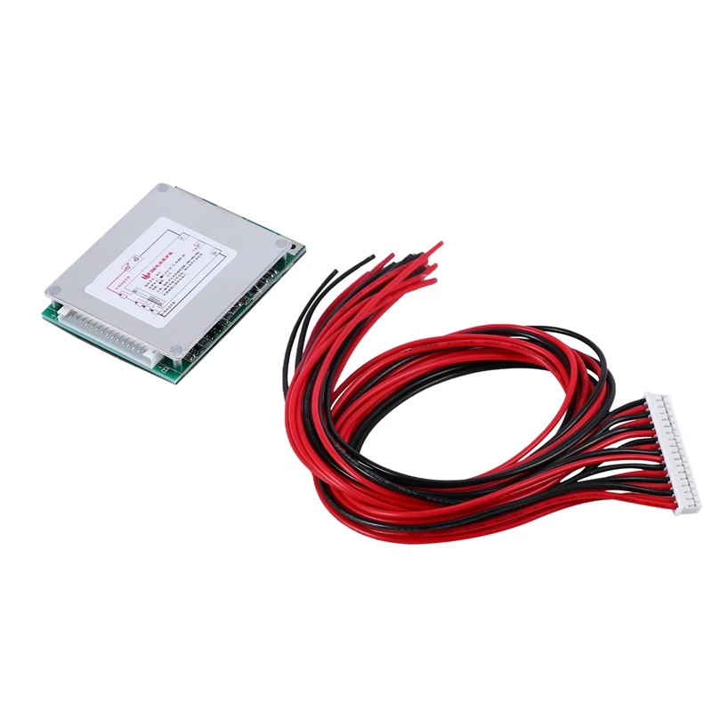 16S 60V 20A 18650 литий-полимерная плата для защиты батареи BMS PCB с радиатором E-Bike EScooter |