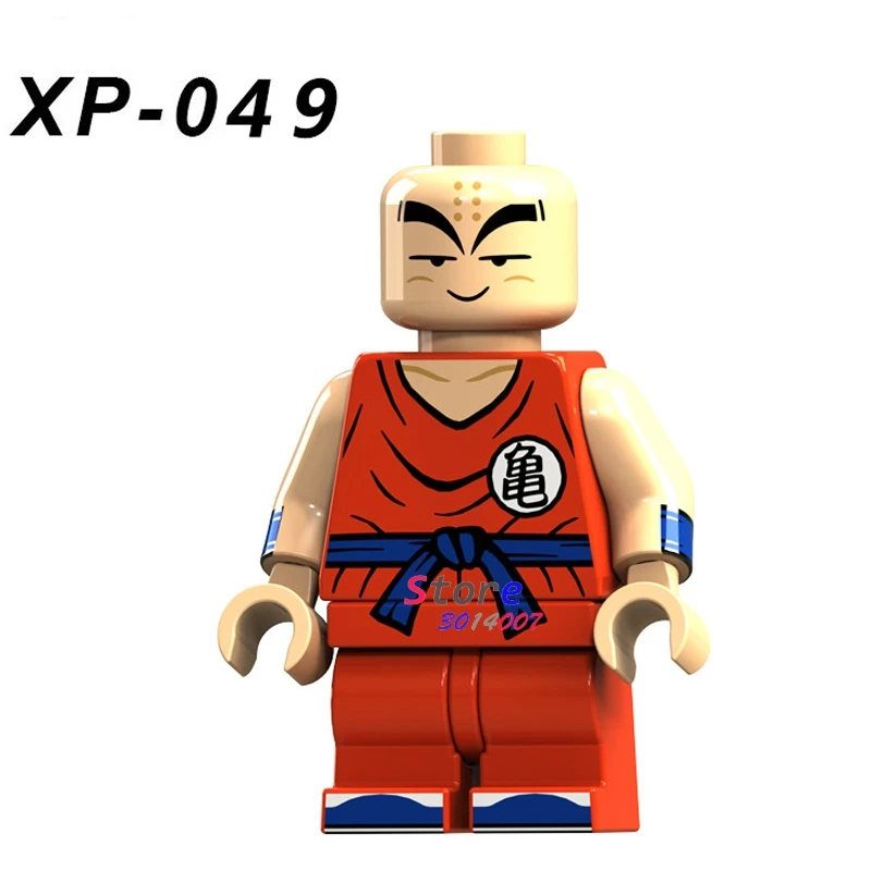 XP049 Один строительный конструктор Dragon Ball Z Goku Gotenks Torankusu Tien Shinhan Android 18 лазурит Коллекция игрушек для детей - Цвет: XP049