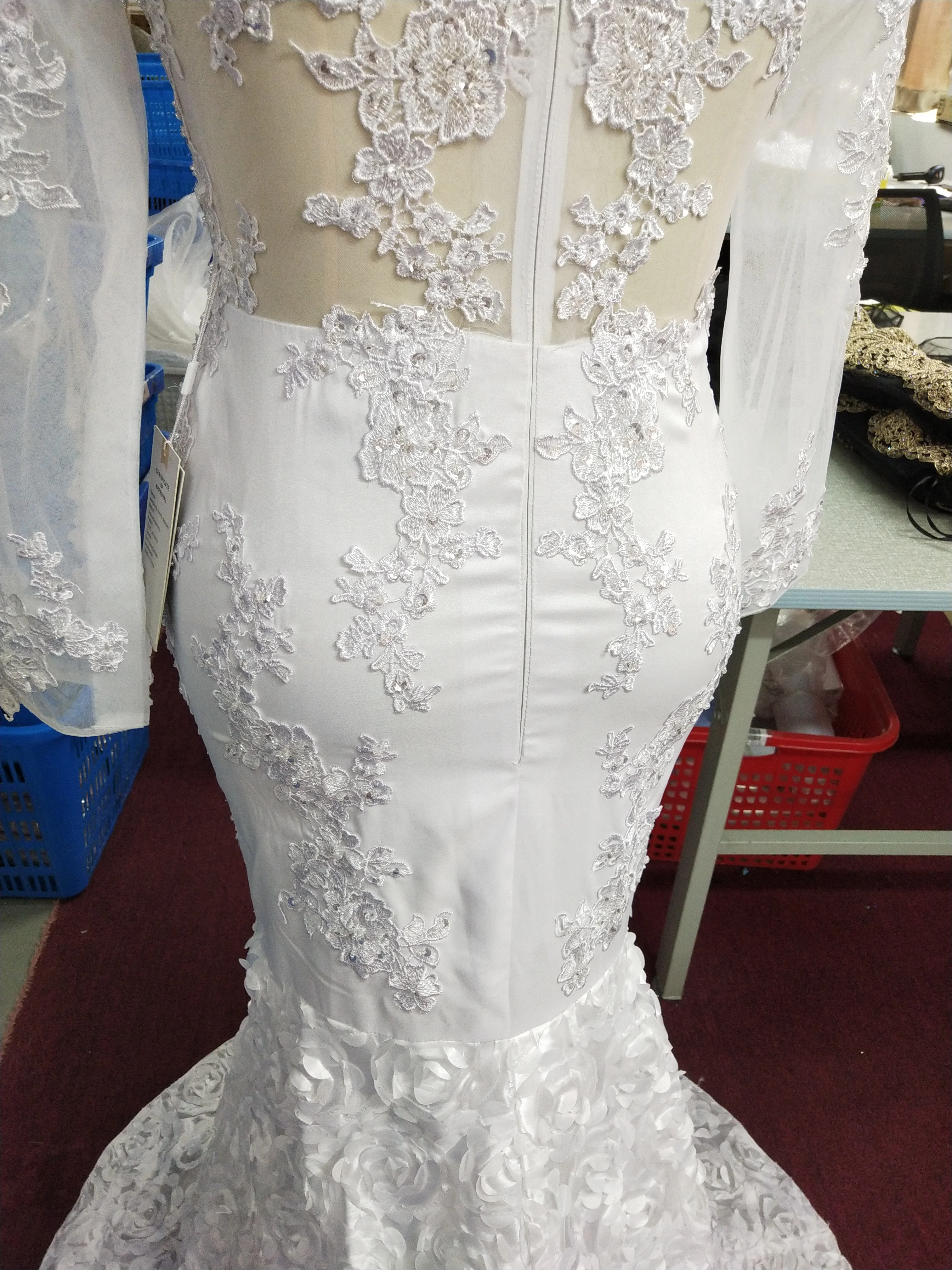 Сексуальные африканские арабские платья-русалки с V-образным вырезом зеленое