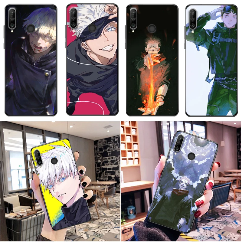 

Jujutsu Kaisen Yuji Itadori Fushiguro Megumi Sukuna Satoru Gojo Phone Case For Huawei P30 Lite Pro Carcasa Cases Soft TPU
