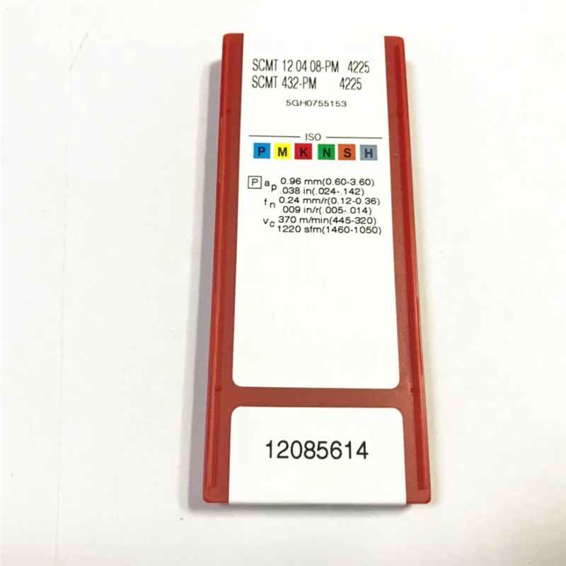10 шт. SCMT120408-PM4225 SCMT432-PM4225 ЧПУ твердосплавный фрезерные вставки токарные
