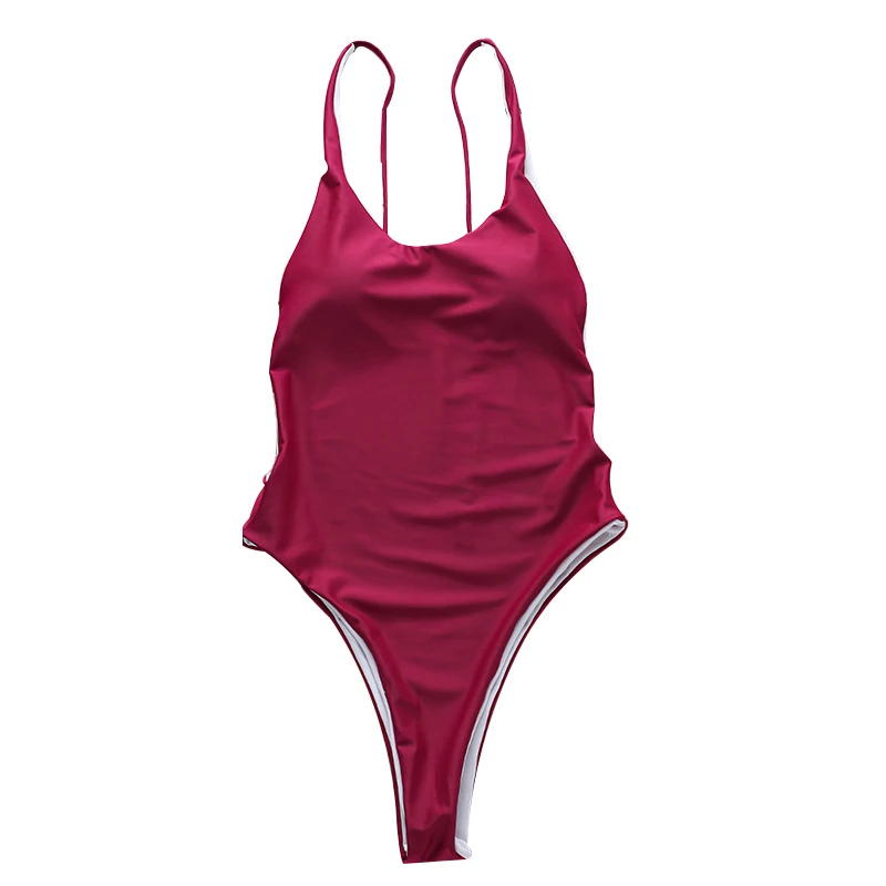 Сексуальный купальник приятный для тела спортивный пляжный купальный костюм