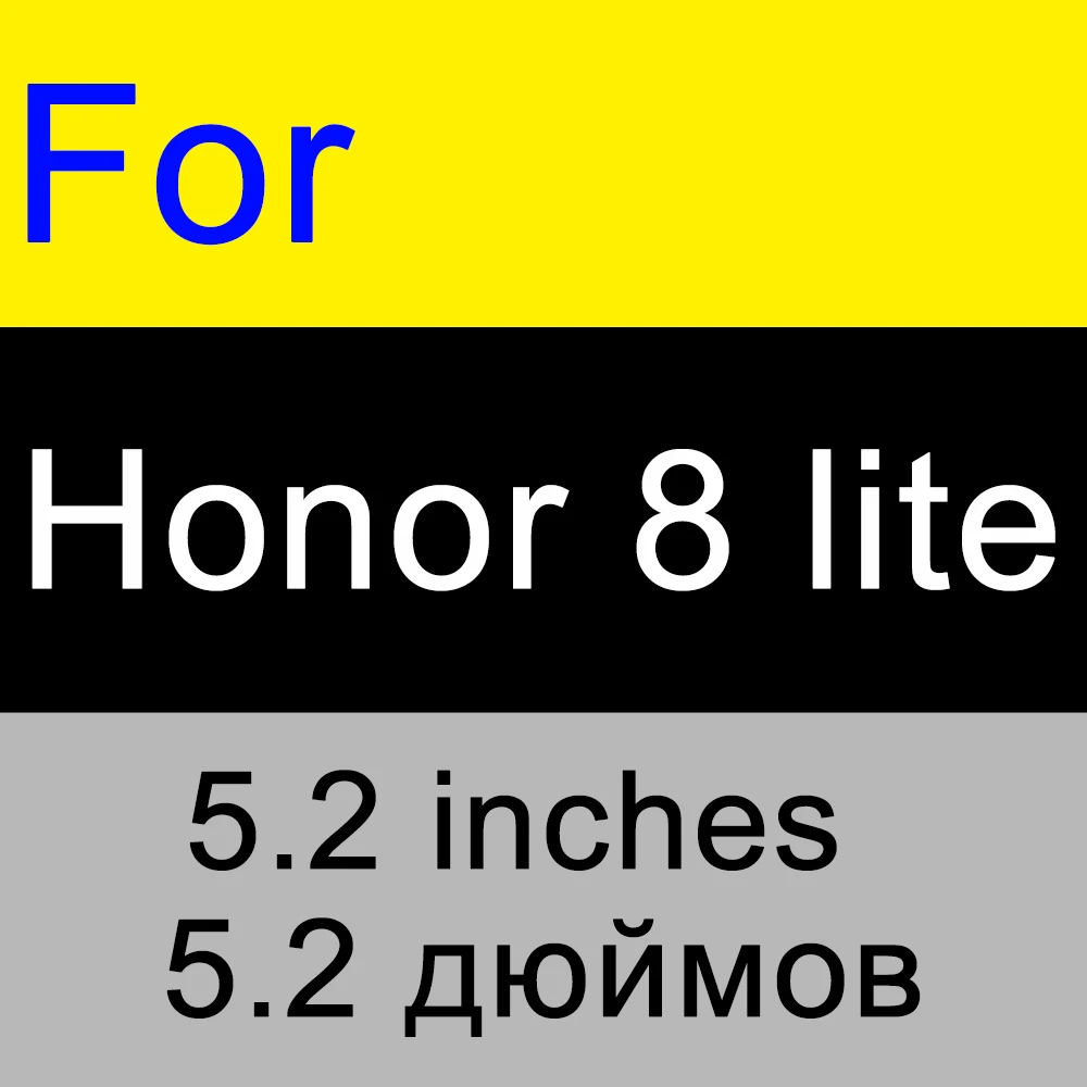 Защитное закаленное стекло lecaee для huawei Honor 8 Lite, высококачественное стекло для Honor 9 10 lite View 10 20 8A 8C 7A Pro - Цвет: For honor 8 lite