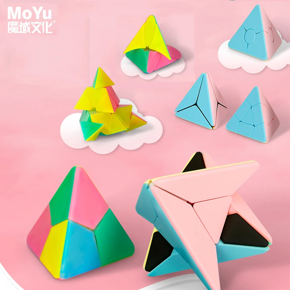 Новое поступление классный пазл MoYu Cubing волшебная фотография бумеранг ветряная