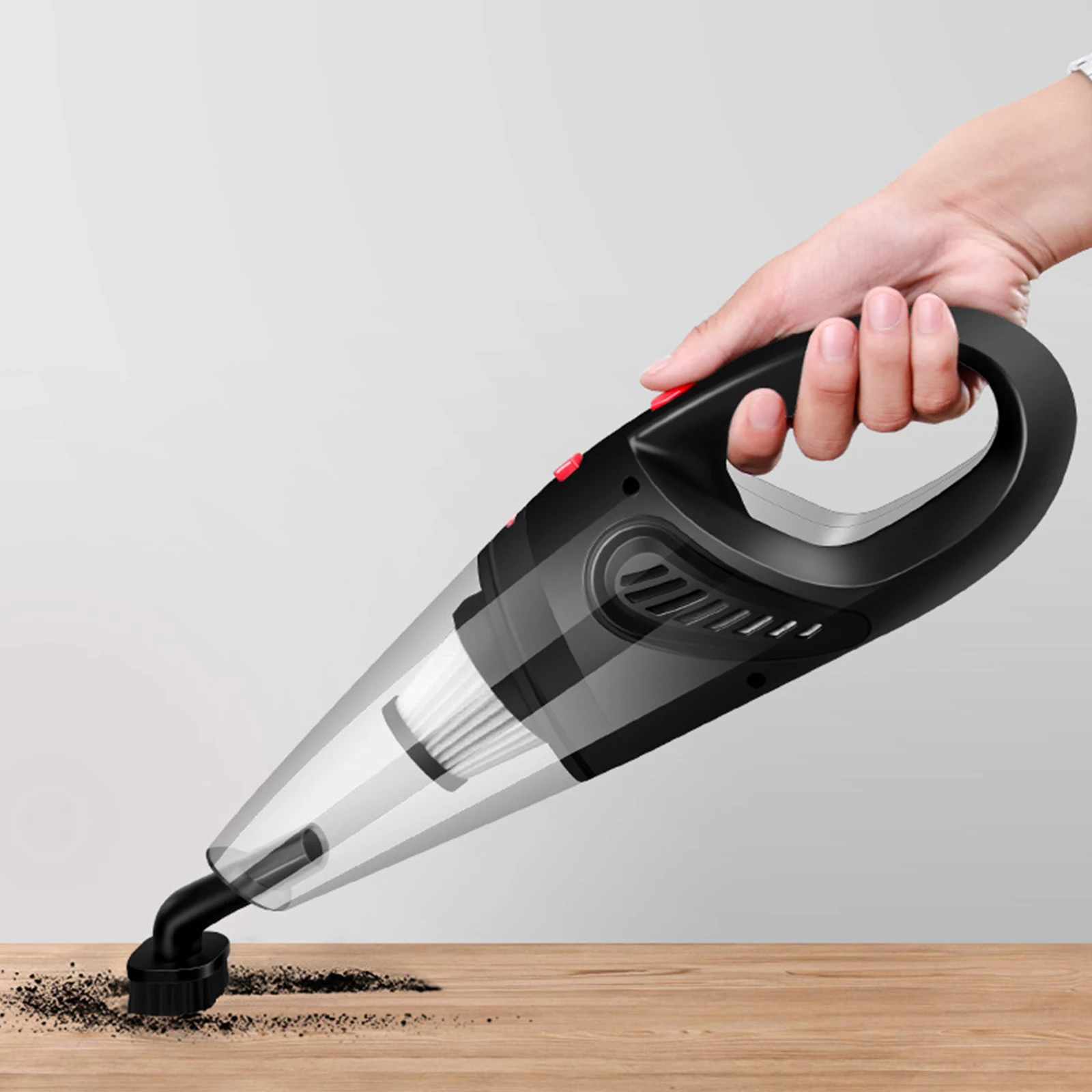 

Portable 120W Handheld Vacuum Cleaner USB Rechargeable Wet Dry Dual-use Cordless Vacuum for Home Car Cleaning vacuum