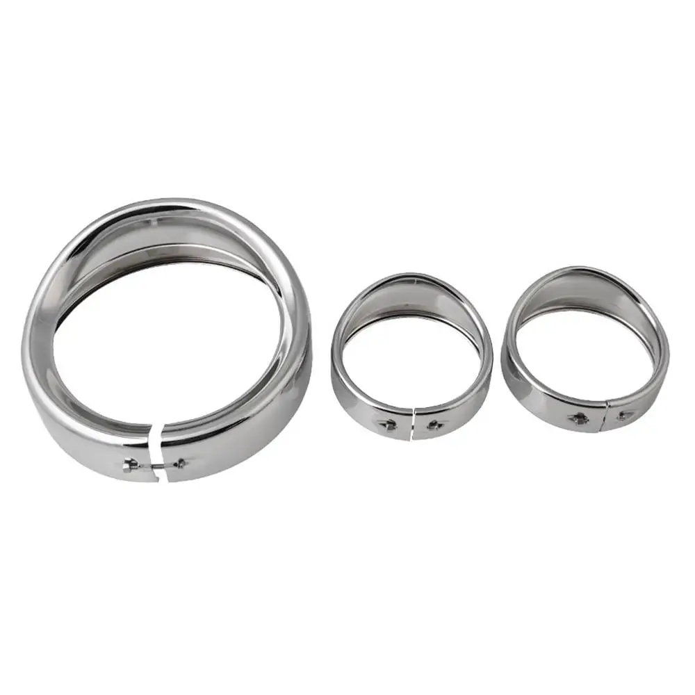 

Декоративное кольцо для мотоциклетных фар, декоративная хромированная крышка для дополнительной лампы, противотумансветильник ры