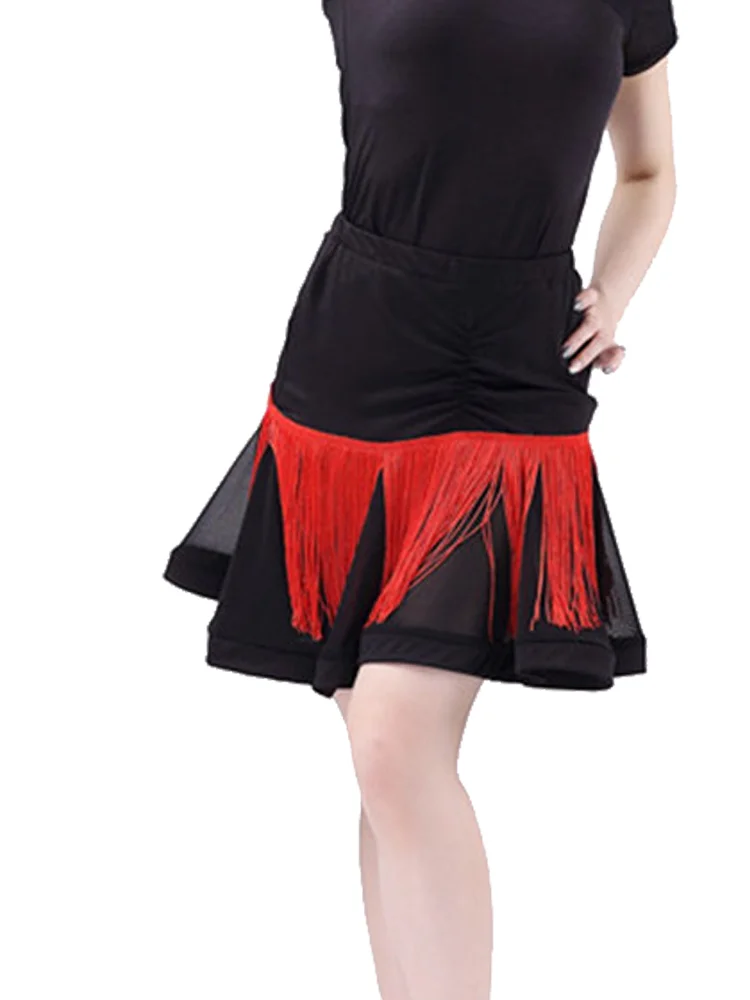 Женский костюм для латиноамериканских танцев платье соревнований танго топ и