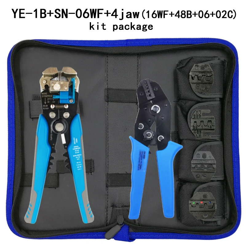 SN-06WF crimping pliers cutting stripper SN-16WF/06/48B/02C jaw tube terminal box kit Combination clamp tools | Инструменты