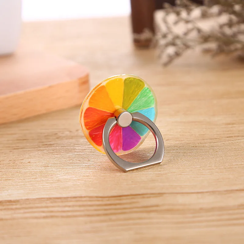 Универсальный держатель для телефона с изображением фруктов застежка