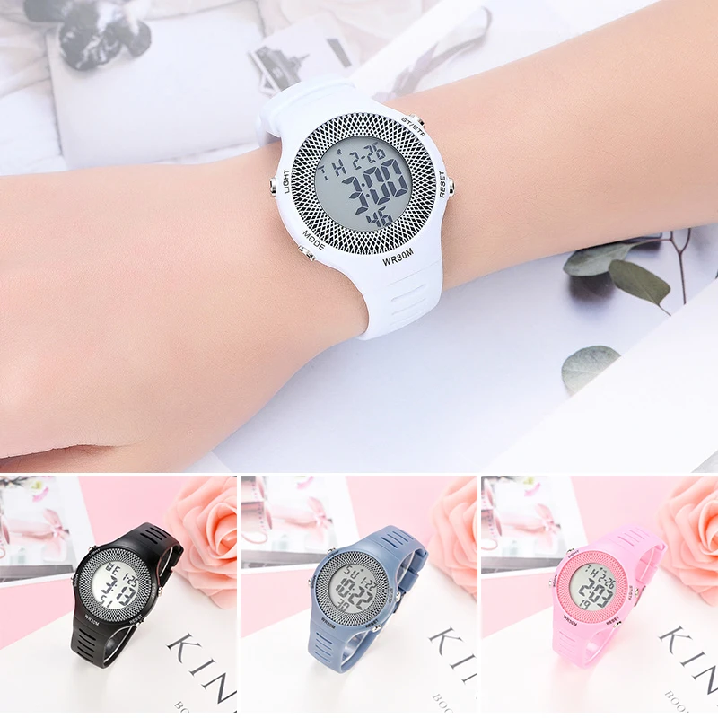 

Fashion Electronic Wrist Watch Multifunctional Waterproof Watch Elegant Accessories Great Gifts for Women Girls MC889