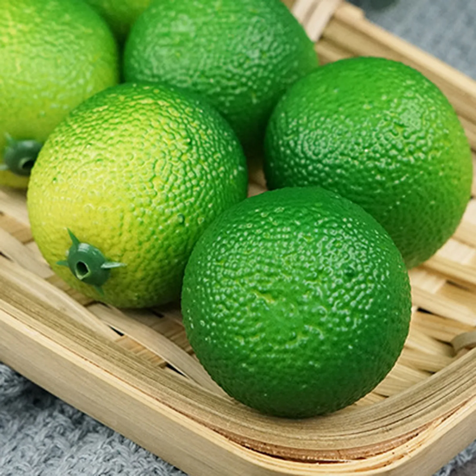 

10 Pcs/set Fake Fruit Artificial Fruits Early Education Props Simulation Green Orange Home Kitchen Party Foam Table Decoration