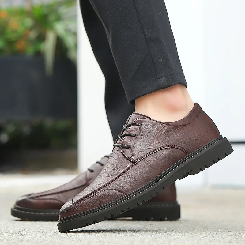 

dehombre fashion leisure shoe men's man 2020 shoes sneakers informales zapatos mens casual cuero male men for para Men's